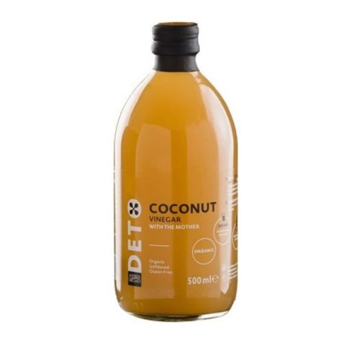 DETO Bio szűretlen kókuszecet "anyaecettel" 500ml