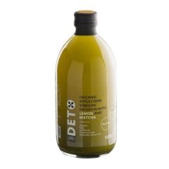   DETO Bio szűretlen almaecet fúzió matcha teával és citrommal "anyaecettel" 500ml