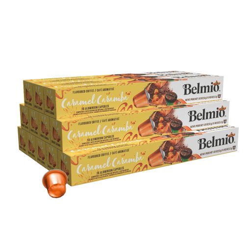 Belmio Caramel Caramba kávékapszula 10db (Nespresso kompatibilis)
