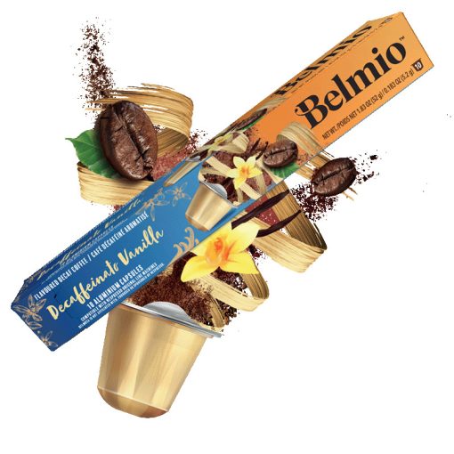 Belmio Koffeinmentes Vanilla kávékapszula 10db (Nespresso kompatibilis)