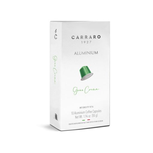 CARRARO Gran Crema kávékapszula 10db (Nespresso kompatibilis)