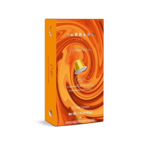 CARRARO Caramel Flavored kávékapszula 10db (Nespresso kompatibilis)