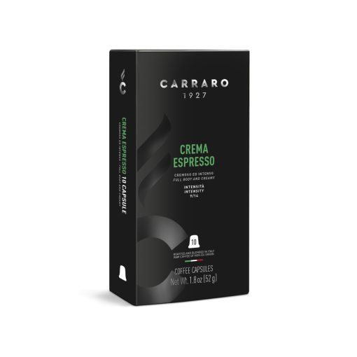 CARRARO Crema Espresso Premium kávékapszula 10db (Nespresso kompatibilis)