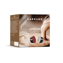 CARRARO Cappuccino kávékapszula 8+8db (Dolce Gusto kompatibilis)