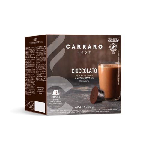 CARRARO Cioccolato kávékapszula 16db (Dolce Gusto kompatibilis)