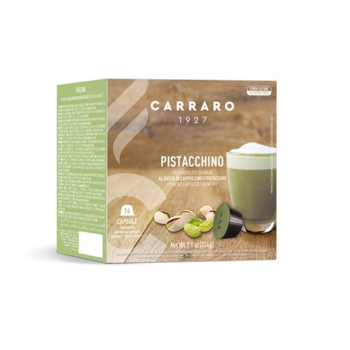 CARRARO Pistacchino kávékapszula 16db (Dolce Gusto kompatibilis)