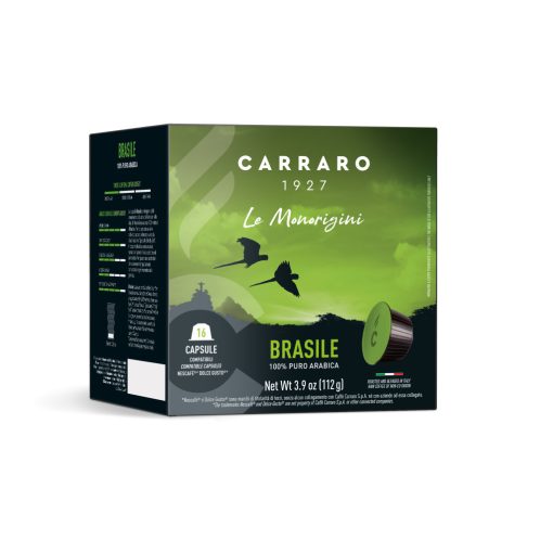 CARRARO Brasile kávékapszula 16db (Dolce Gusto kompatibilis)
