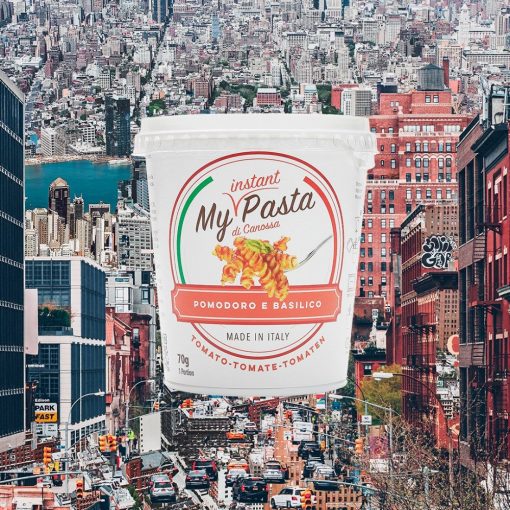 My Instant Pasta orsótészta paradicsomos és bazsalikomos  mártással 70g