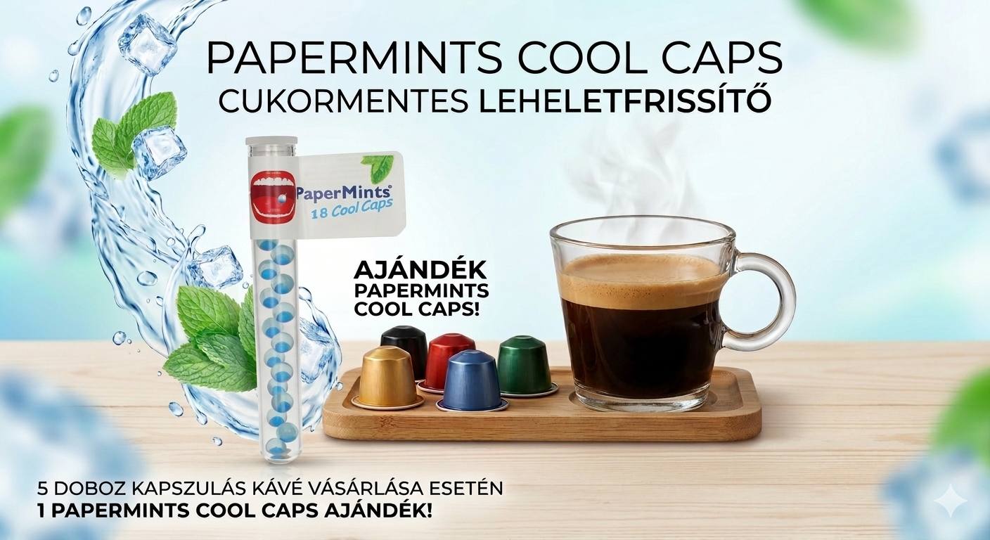 PaperMints Cool Caps: Japán technológia a tökéletes magabiztosságért